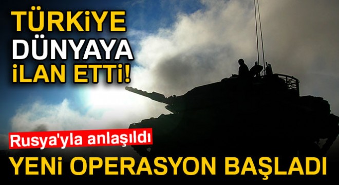 'Menbiç operasyonun ilk safhası başladı'