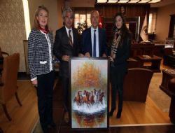 İlçe esnafından Yaşar'a ziyaret