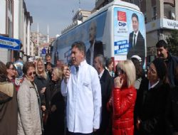 CHP adayından ilginç protesto