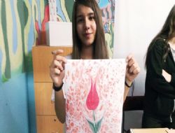 Ebru sanatına genç dokunuş