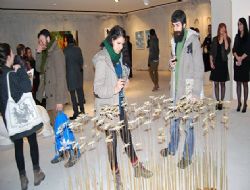 İlk sergide 22 sanatçı