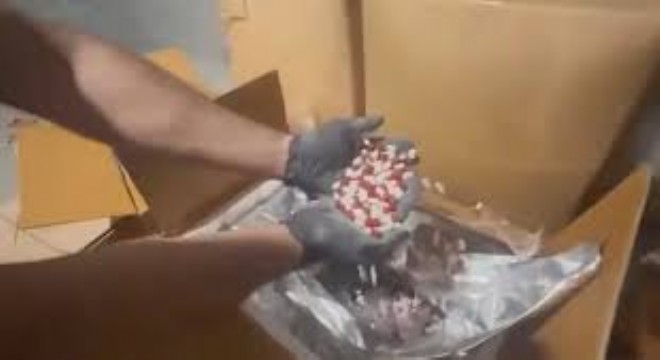 3 Milyon Uyuşturucu Hap Ele Geçirildi
