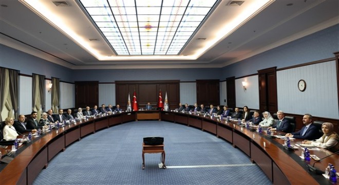 AK Parti Merkez Yürütme Kurulu toplandı