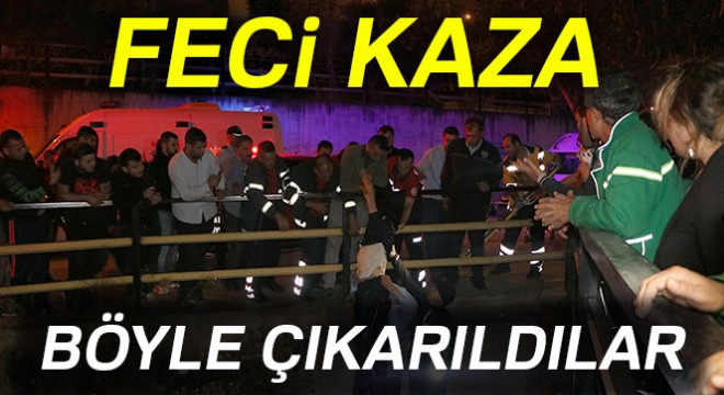 Adana'da otomobil sulama kanalına uçtu: 1 ölü 1 yaralı