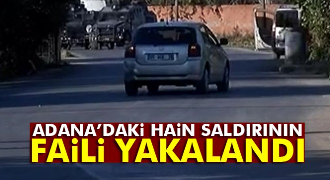 Adana'daki bombalı terör saldırısının faili Mardin'de yakalandı