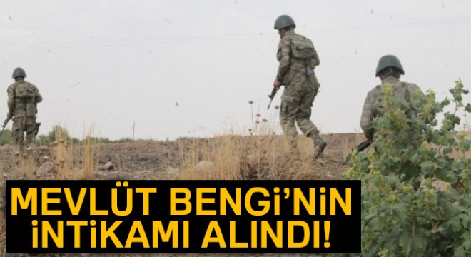 Ağrı'da Mevlüt Bengi'nin intikamı alındı