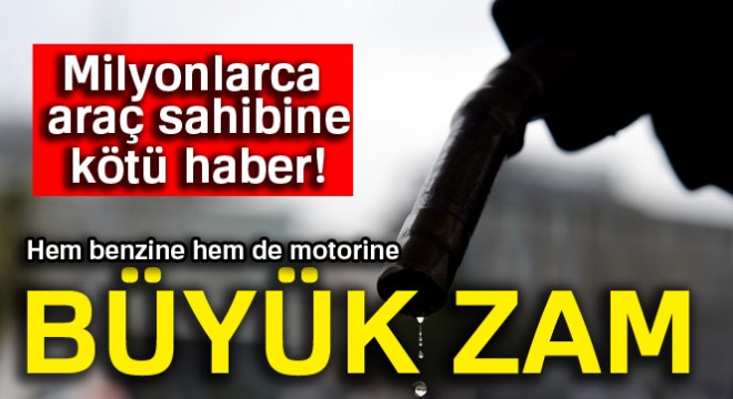 Akaryakıta büyük zam beklentisi