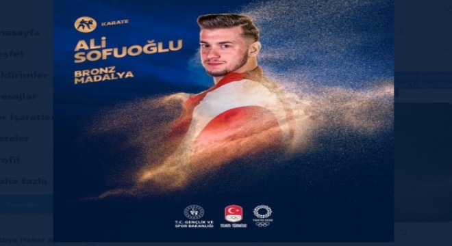 Ali Sofuoğlu'ndan bronz madalya