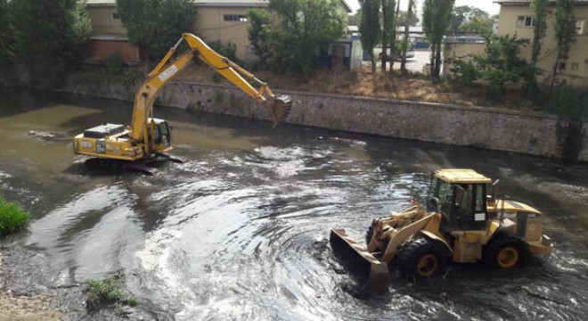 Ankara Çayı'nda kurban temizliği