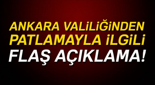 Ankara'daki patlamada PKK/PYD-YPG izi
