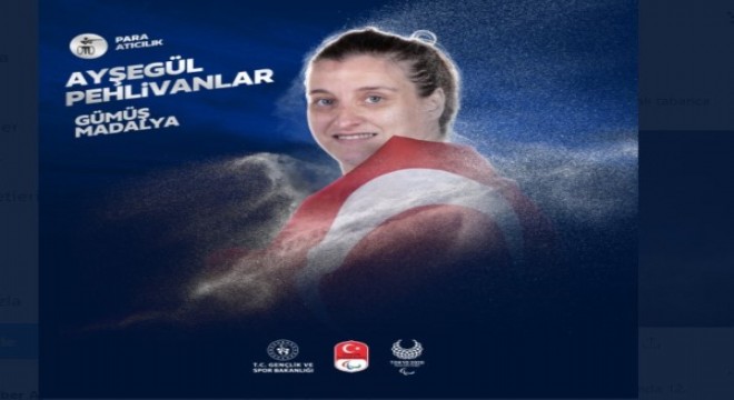 Ayşegül Pehlivanlar'dan gümüş madalya