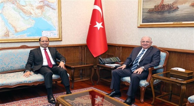 Bakan Güler, Mısır'ın Ankara Büyükelçisi Elhamamy'i kabul etti
