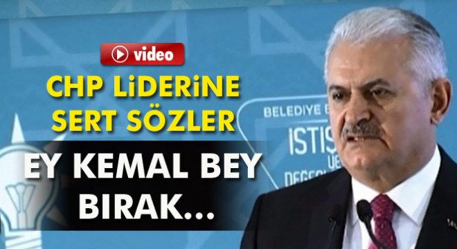 Başbakan Yıldırım: 