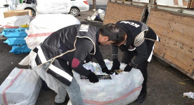 Bebek bezinde kaçak sigara