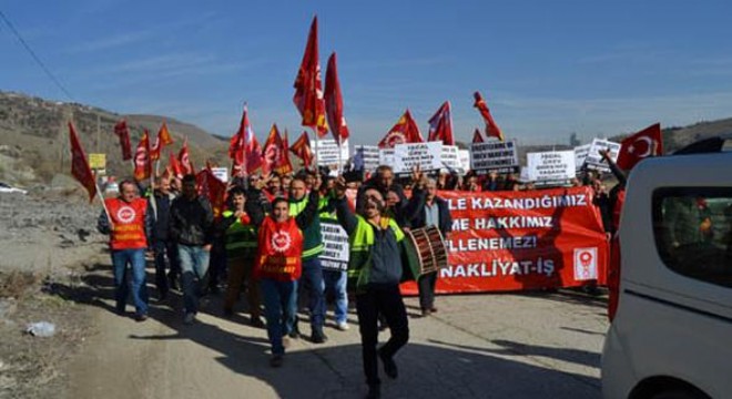 Çankaya'da grev açıklaması