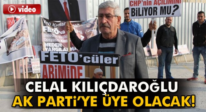 Celal Kılıçdaroğlu, üye olmak için AK Parti'ye başvuracağını açıkladı