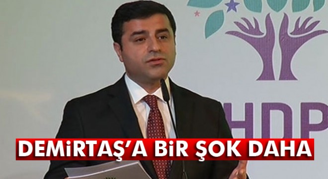 Cezaevindeki Selahattin Demirtaş'a bir şok daha