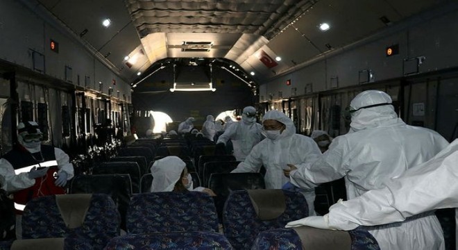 Çin'den Türkiye'ye getirilen Türkler karantina altında