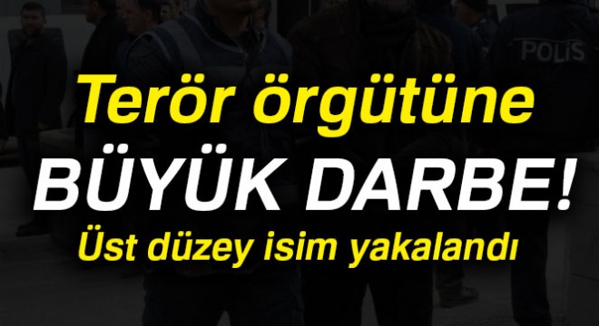DHKP-C'ye büyük darbe: Üst düzey isim yakalandı