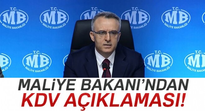 “Devreden KDV sorununu kökünden çözmüş oluyoruz”