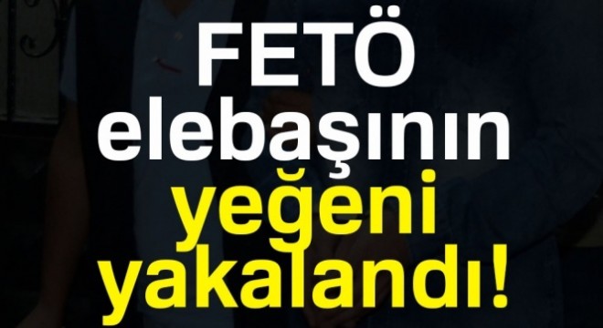 FETÖ elebaşının yeğeni ‘Kara Harp Okulu imamı' yakalandı.