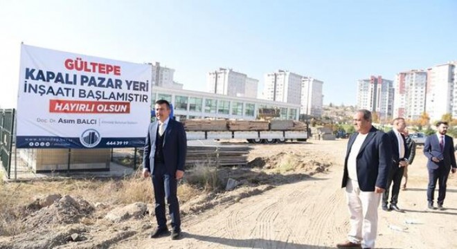 Gültepe'ye kütüphaneli semt pazarı