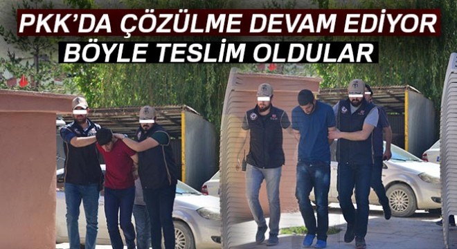 Hakkari'de 2 PKK'lı daha teslim oldu!