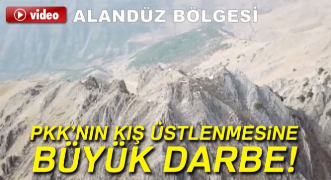 Hakkari'de terör örgütüne büyük darbe