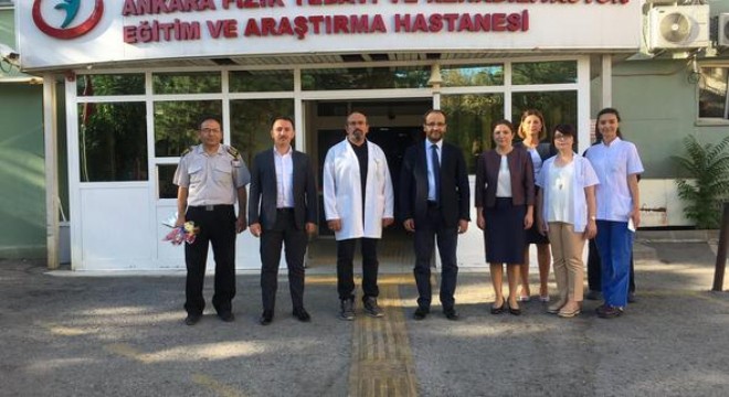 Hastalar bayramda yalnız kalmadı