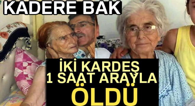 Hastanede ölen kardeşten 1 saat sonra diğer kardeşi traktör ezdi