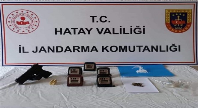 Hatay'da uyuşturucu operasyonu