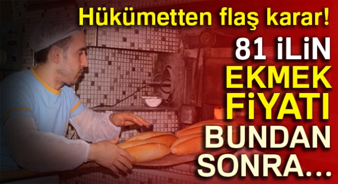 Her yıl tartışma konusu olan ekmek fiyatına yeni model geliyor