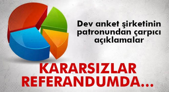 İhsan Aktaş: 'Kararsızlar seçimi ters düz edecek bir oranda değil'