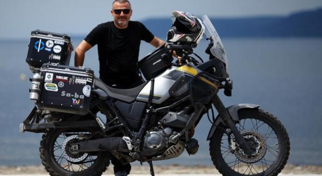 İki tekerde iyilik peşinde