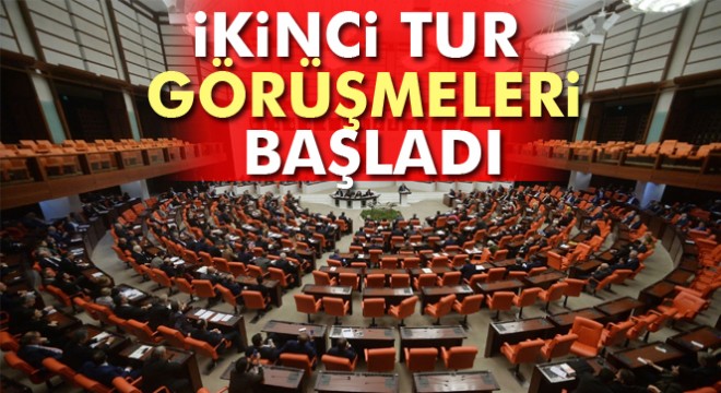 İkinci tur görüşmeleri başladı