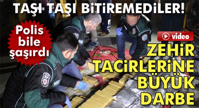 İran'ndan gelen tırda, 9 milyon değerinde 115 kilo eroin yakalandı