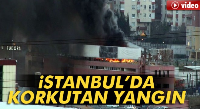 İstanbul Sefaköy'de yangın paniği