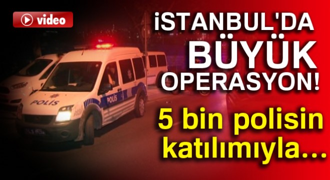 İstanbul'da 'Yeditepe huzur' uygulaması