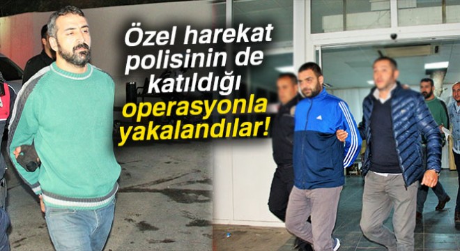 İzmir'de işlenen cinayetin zanlıları Bodrum'da Özel harekat polislerince yakalandı