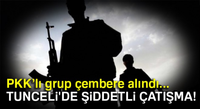 Jandarma karakoluna tacizde bulunan PKK'lılara operasyon