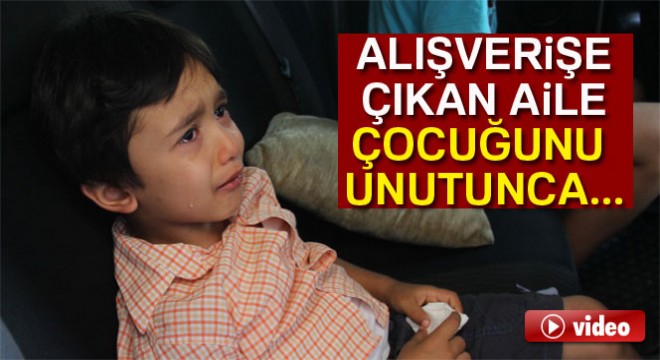 Kaybolan çocuk önce ağladı, sonra ağlattı