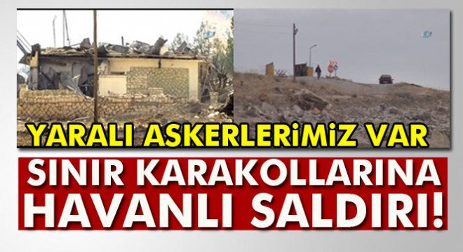 Kızıltepe'de sınır karakollarına havanlı saldırı: 3 yaralı