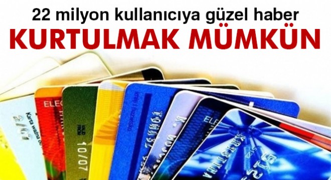 Kredi kartı aidatlardan kurtulmak mümkün