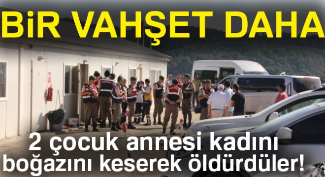 Kütahya'da kadın cinayeti