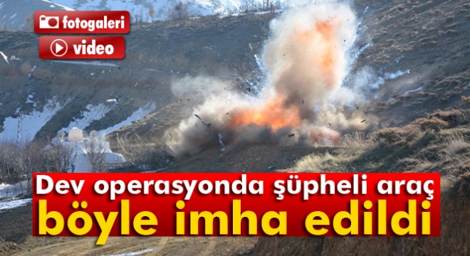Lice'de Operasyonda 6 barınak ve 4 sığınak kullanılamaz hale getirildi