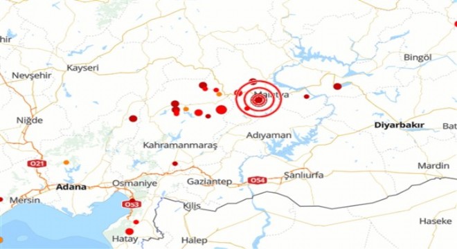 Malatya'da deprem
