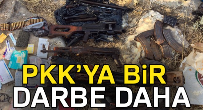 Mardin'de terör örgütü PKK'ya ağır darbe