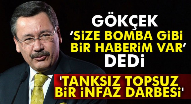 Melih Gökçek'ten yeni 'FETÖ' uyarıları