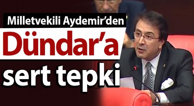 Milletvekili Aydemir'den Dündar'a sert tepki