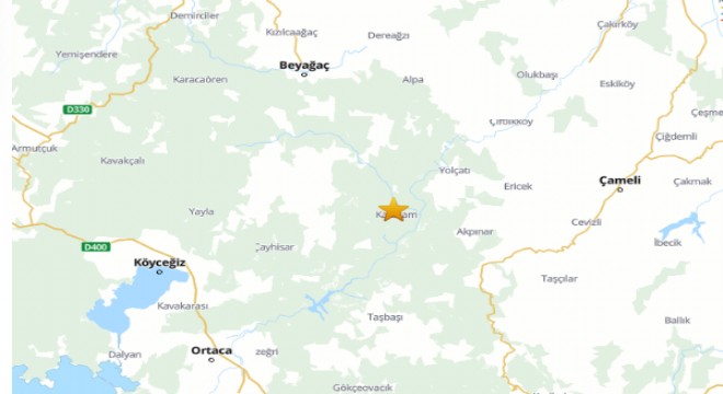 Muğla'da deprem